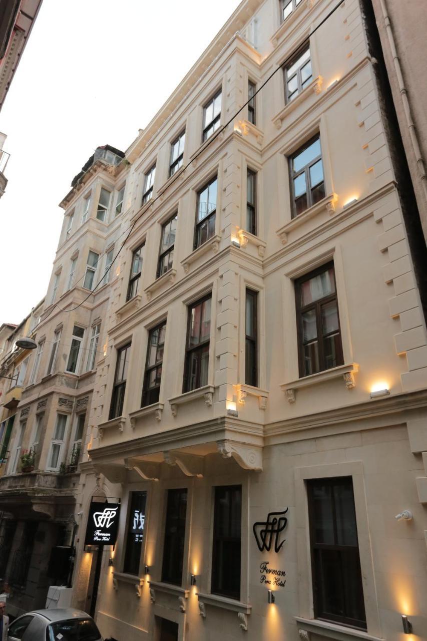 Ferman Pera Hotel Istambul Extérieur photo